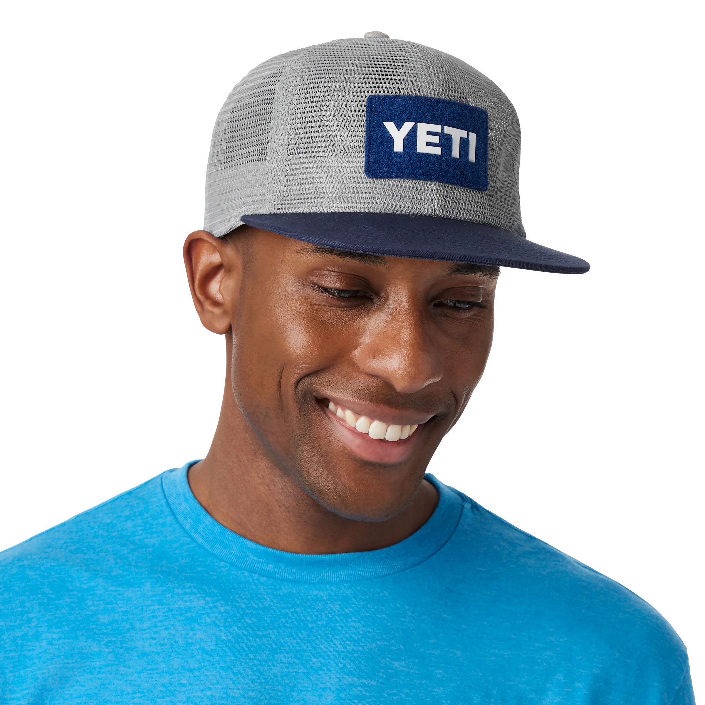 Flat Brim Mesh Hat - Image 5