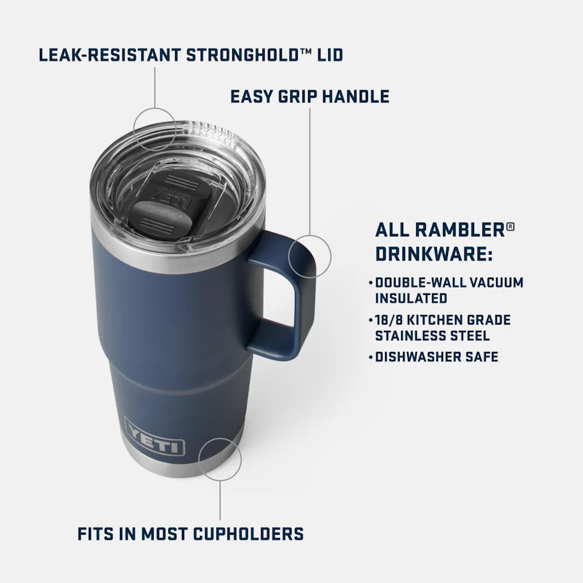 RamblerĀ® 20 oz (591 ml) Travel Mug - Image 3