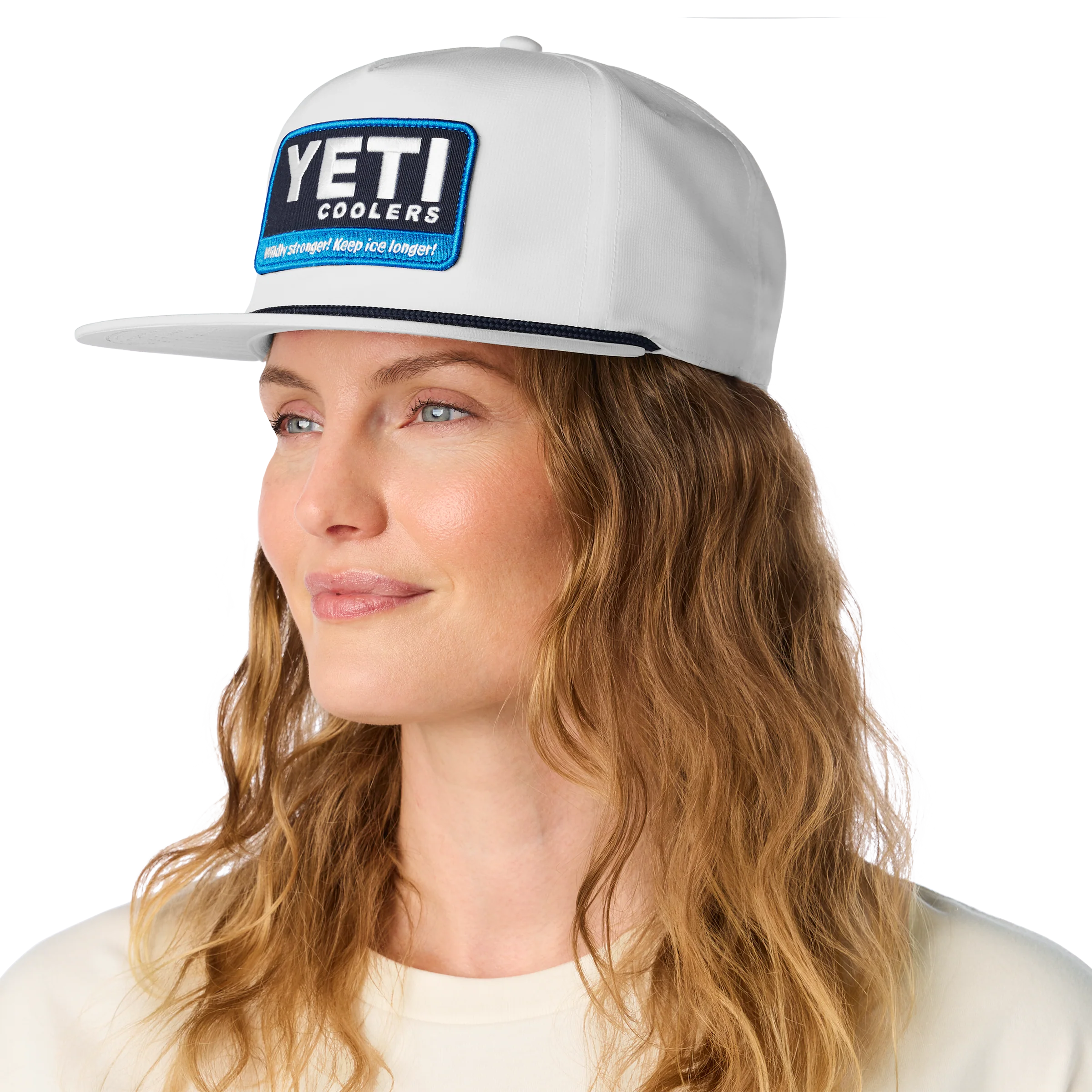 YETI Coolers® Wildly Stronger Flat Brim Rope Hat - Image 7
